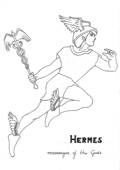 ermes dio disegno